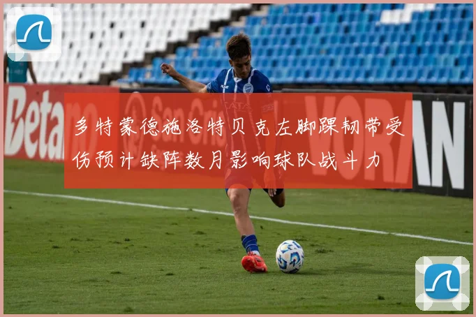 多特蒙德施洛特贝克左脚踝韧带受伤预计缺阵数月影响球队战斗力